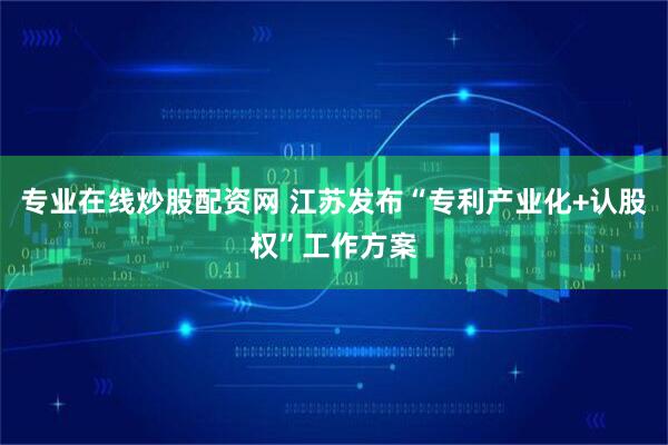 专业在线炒股配资网 江苏发布“专利产业化+认股权”工作方案